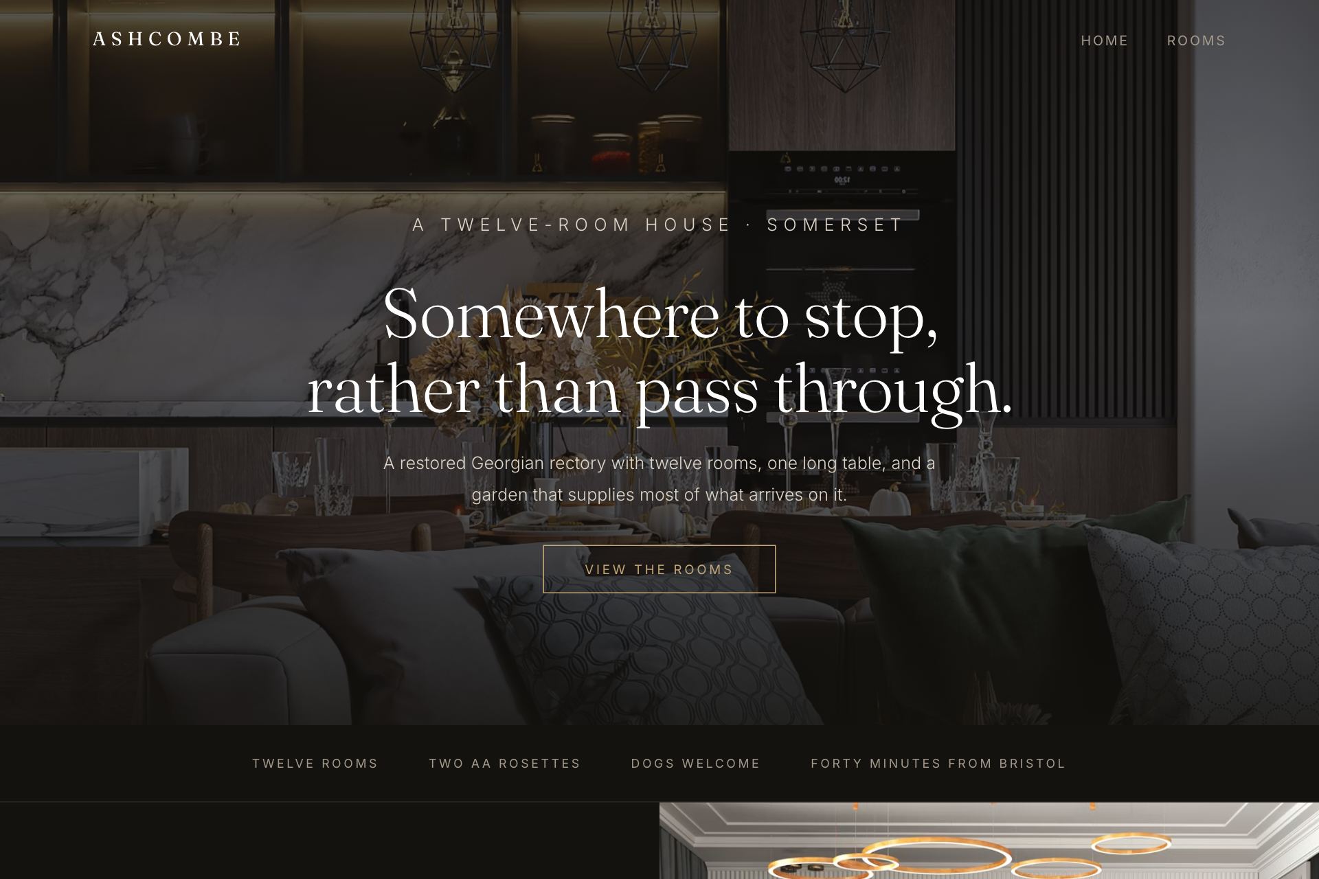 The Ashcombe example website